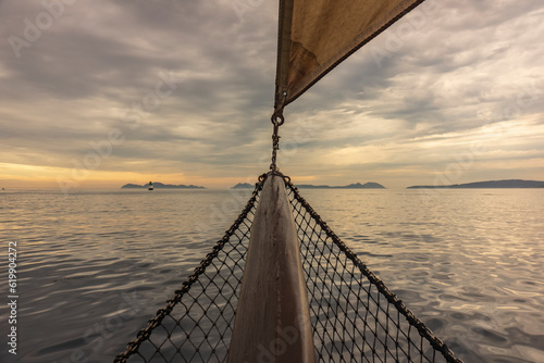 Sailing in the Atlantic