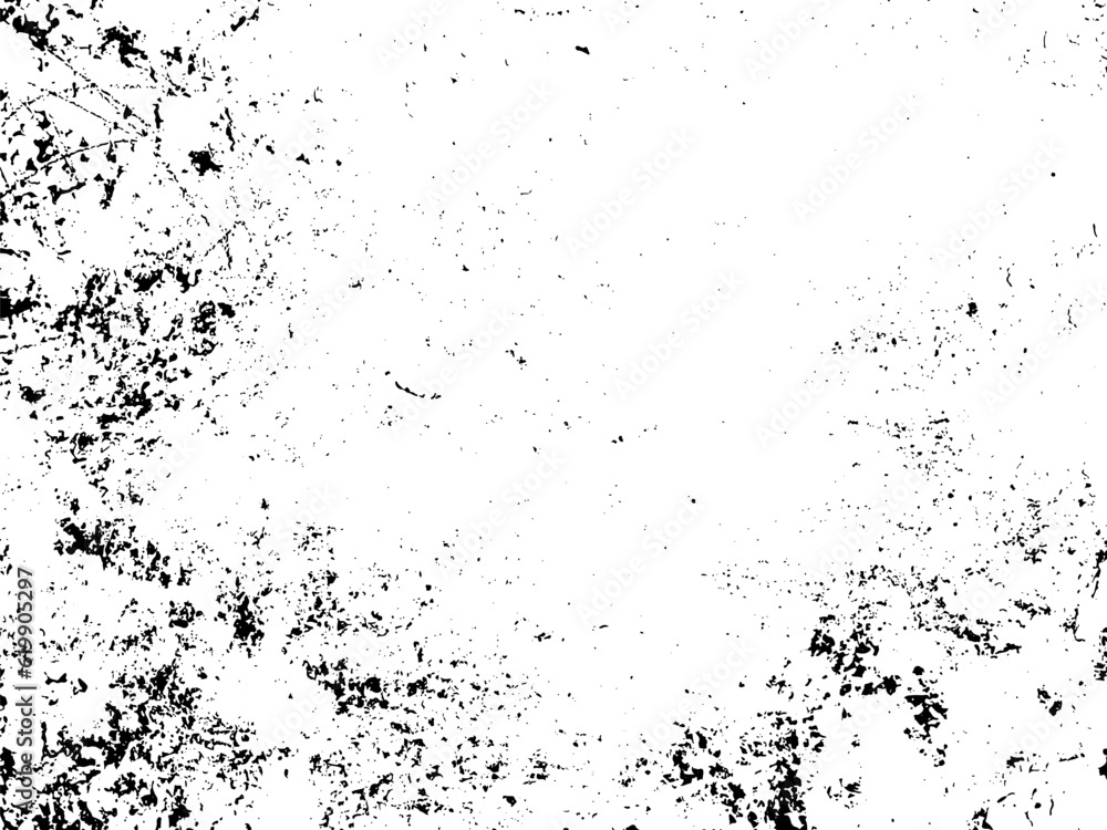 Vector Gritty Noise Background Texture. Black Distressed Grunge Wallpaper, Damaged Surface. Textured Backdrop BW. Retro Style Scratch Background. Retro Style Scratch Background. Texture Grittty Wall