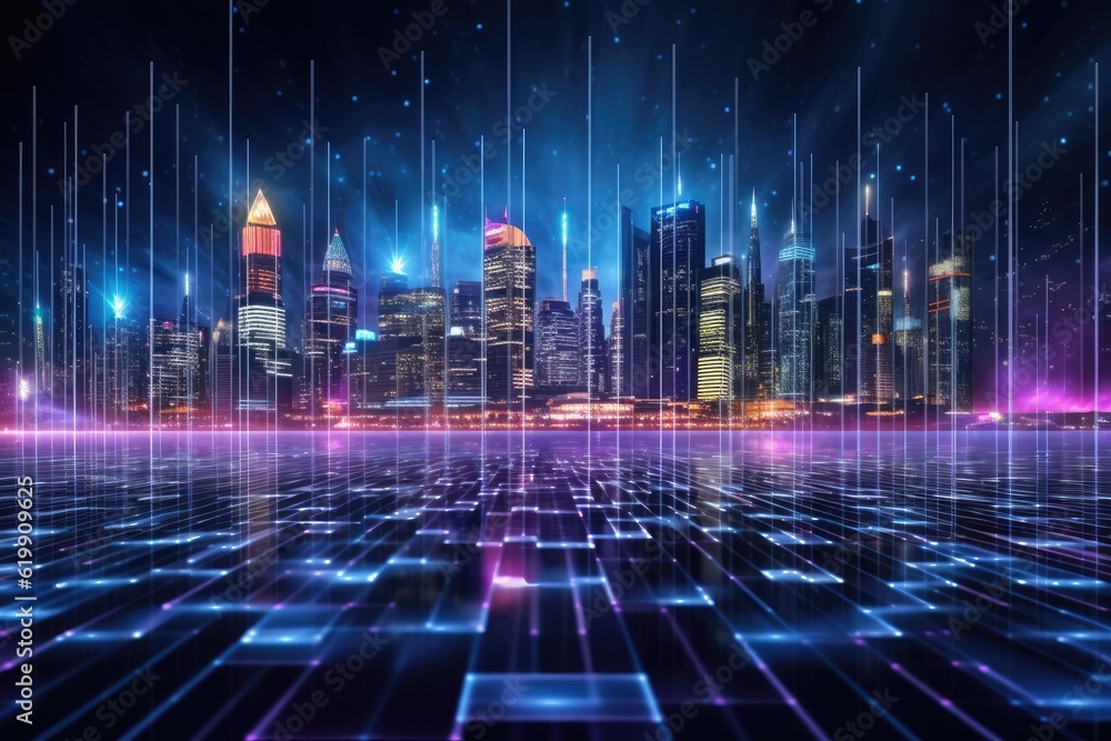 using computer in cyberspace, data, metaverse, future business using computer in cyberspace, data, metaverse, future business