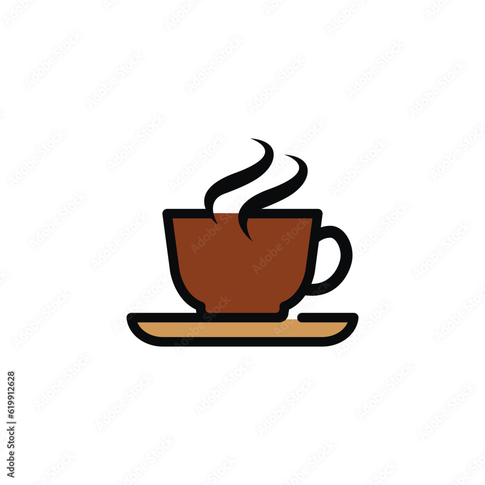 coffee cup icon design vector template coffee cup icon design vector template