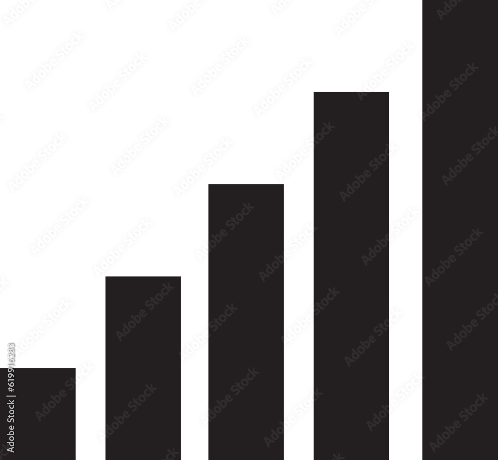 Network signal icon. Network signal icon on white background. Signal icon. Network signal icon. Network signal icon on white background. Signal icon.