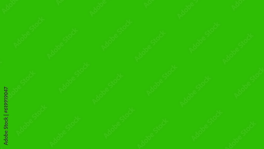 Lettering in Motion: Thanking You on Black and Green Screen Lettering in Motion: Thanking You on Black and Green Screen