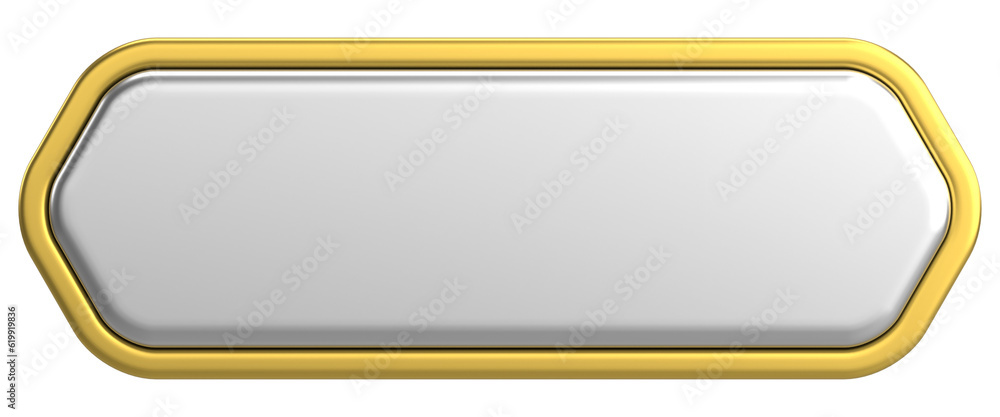 3D button. Empty button. 3D illustration. 3D button. Empty button. 3D illustration.