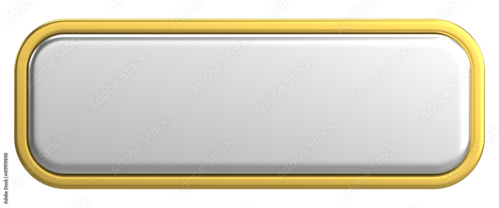 3D button. Empty button. 3D illustration. 3D button. Empty button. 3D illustration.