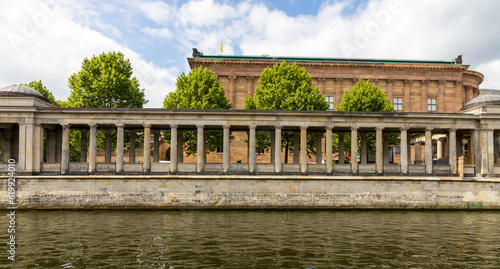 Photography Old National Gallery building in Berlin, Germany