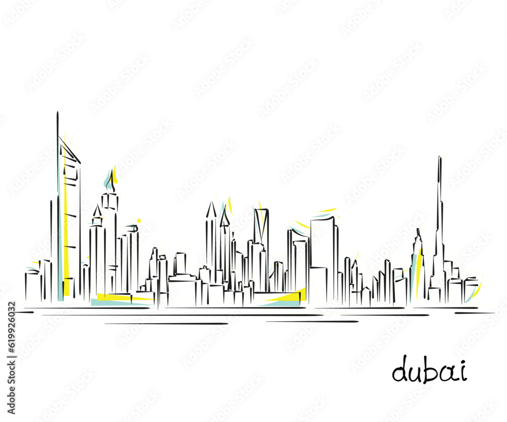 dubai city skyline