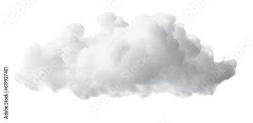 Obraz na płótnie white cloud on transparent background, png w salonie