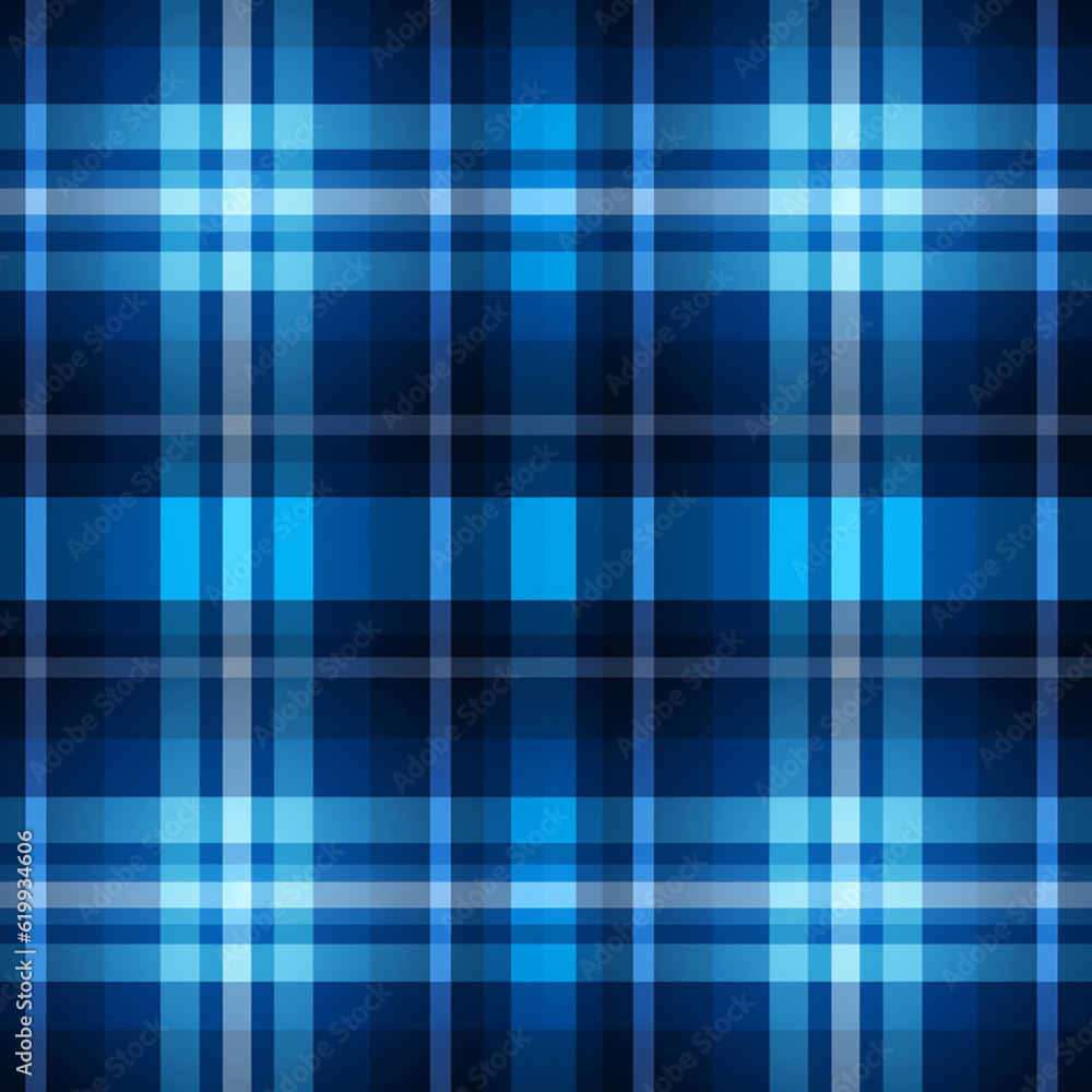 Blue Plaid Pattern Blue Plaid Pattern