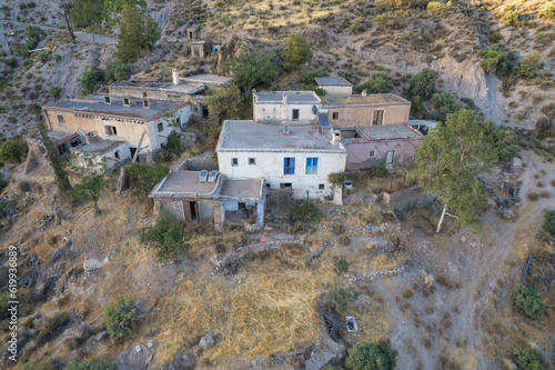 several farmhouses in Los Lozanos (Ugijar) south of Granada photo