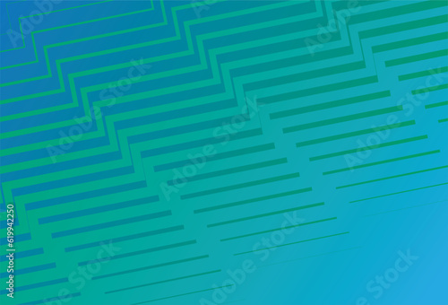 abstract vector background of halftone lines, aqua and turquoise background