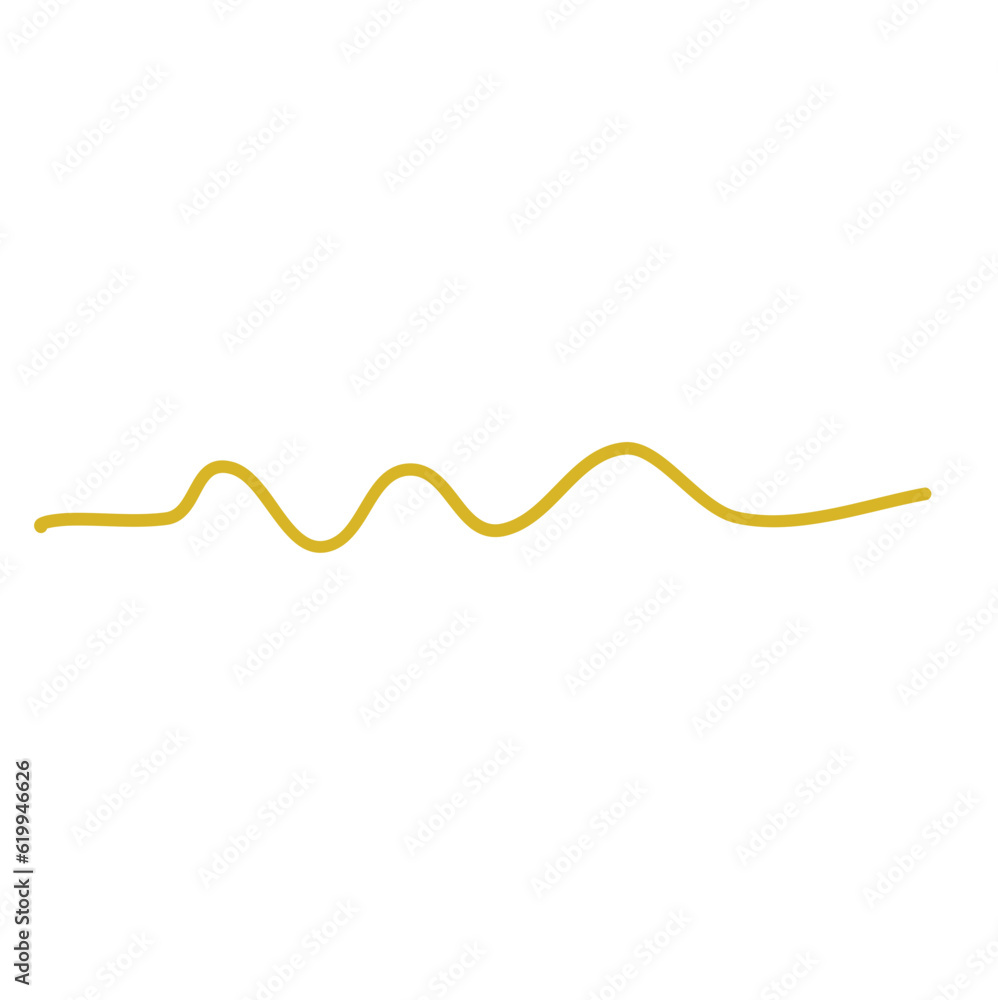 Pastel Yellow Scribble Element Pastel Yellow Scribble Element