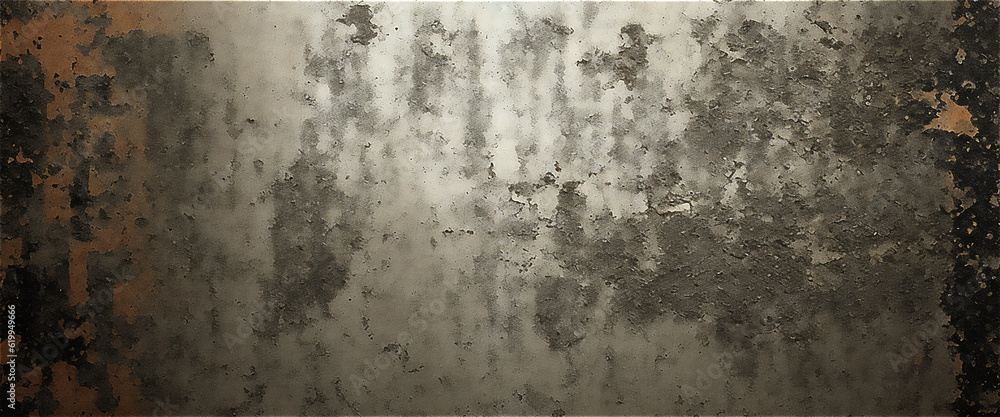 Obraz premium 古く汚れた壁 Generative AI