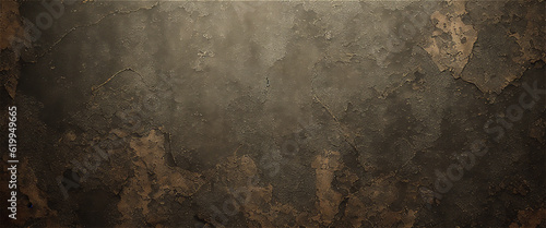 古く汚れた壁　Generative AI