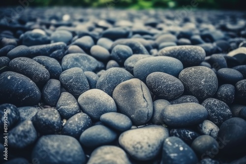 detailed view of a pile of rocks on a natural landscape