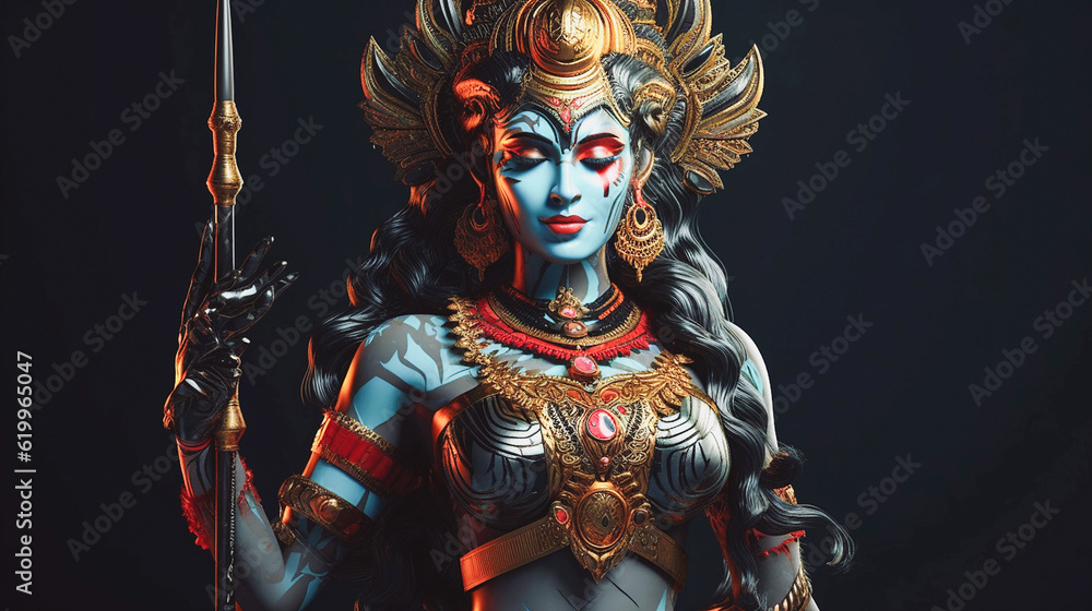 Fototapeta premium goddess Kali Generative AI