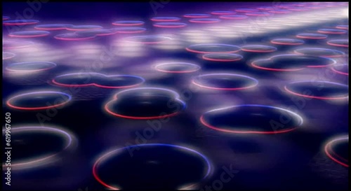 abstract background with bubbles