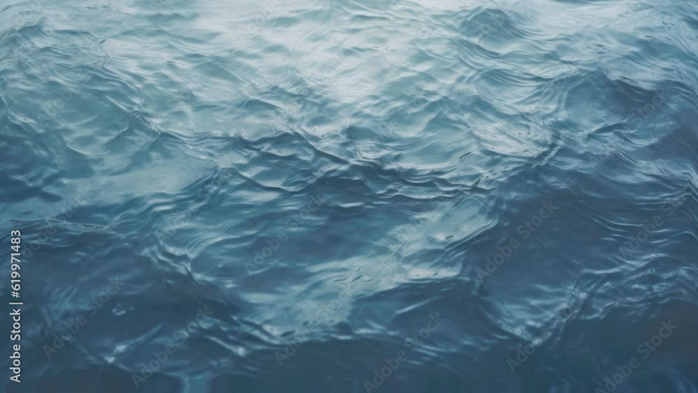4K video water waves top view. Waves on sea or ocean. 4K video water waves top view. Waves on sea or ocean.