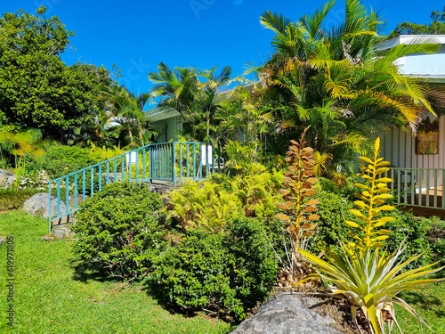 Panama, Boquete, Panamonte Hotel and tropical gardens photo