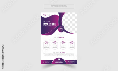 Creative vector Corporate & Business a4 Flyer Brochure Template Design, abstract business flyer, cover, annual report, poster, flyer