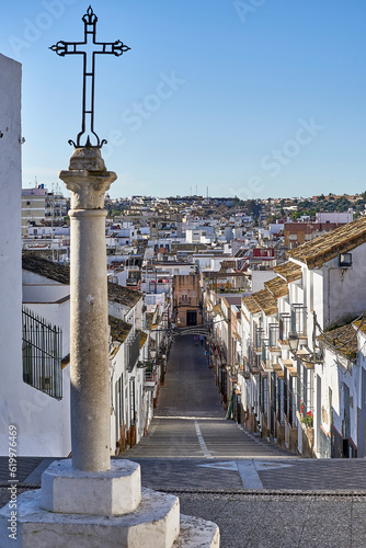 Obraz na płótnie Typical Andalusian street