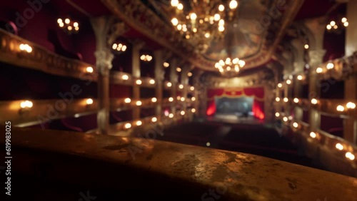 elegant opera venue adorned in gold