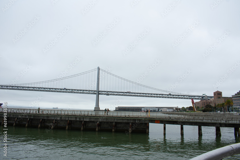 Obraz premium San Francisco Oakland Bay Bridge
