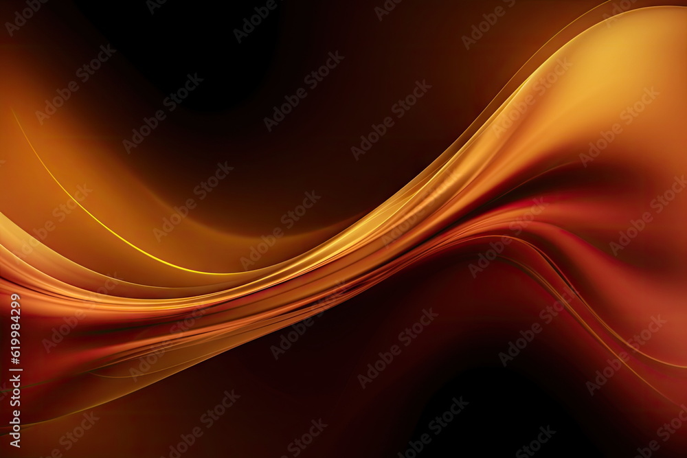 Fototapeta premium brown gold and orange smooth background