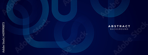 Geometric Blue wallpaper for certificate, presentation, landing page