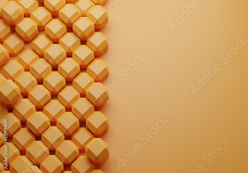 abstract background wallpaper made of cubes represent technology blockchain digital currency