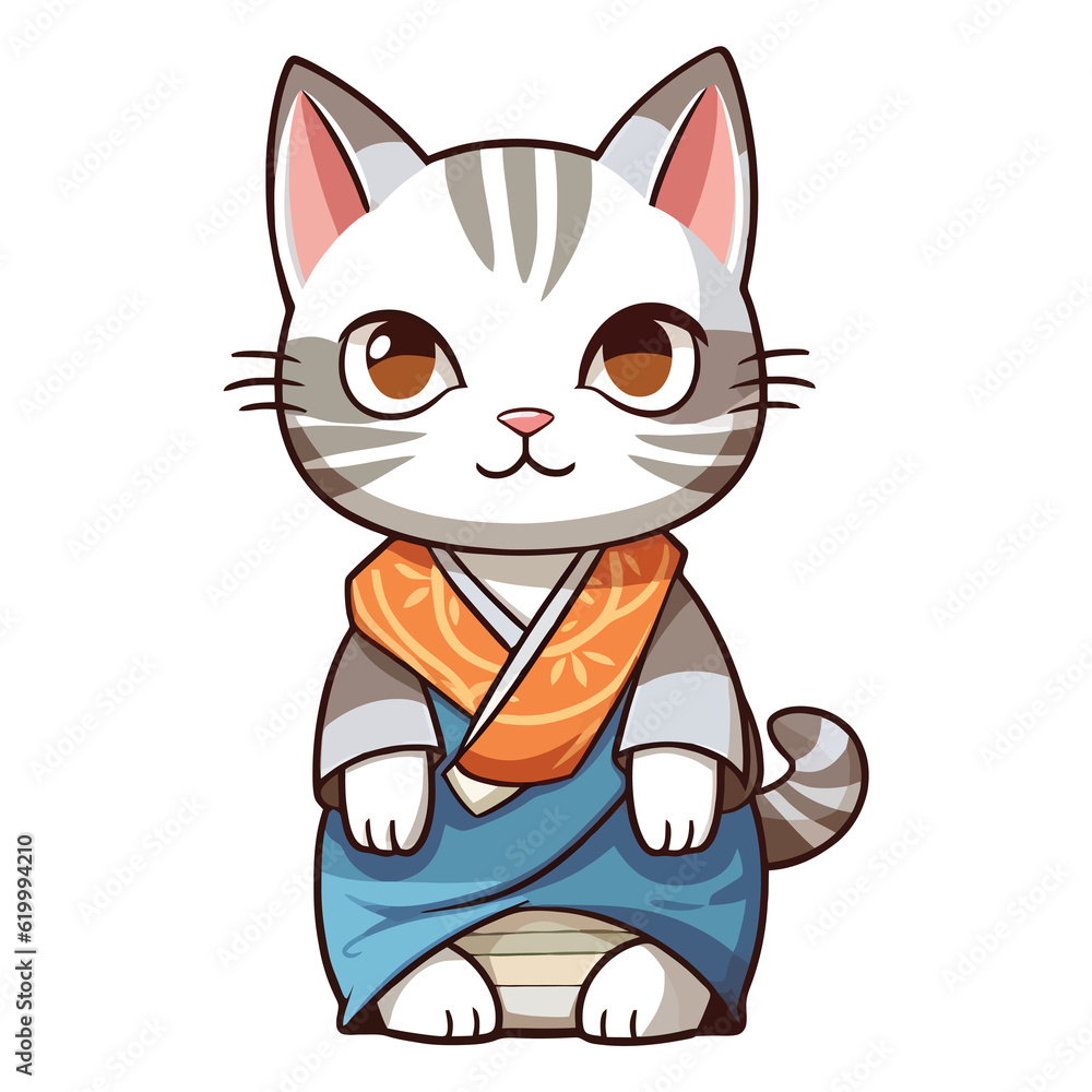Whiskered Charm: Adorable Cat Balinese Artwork