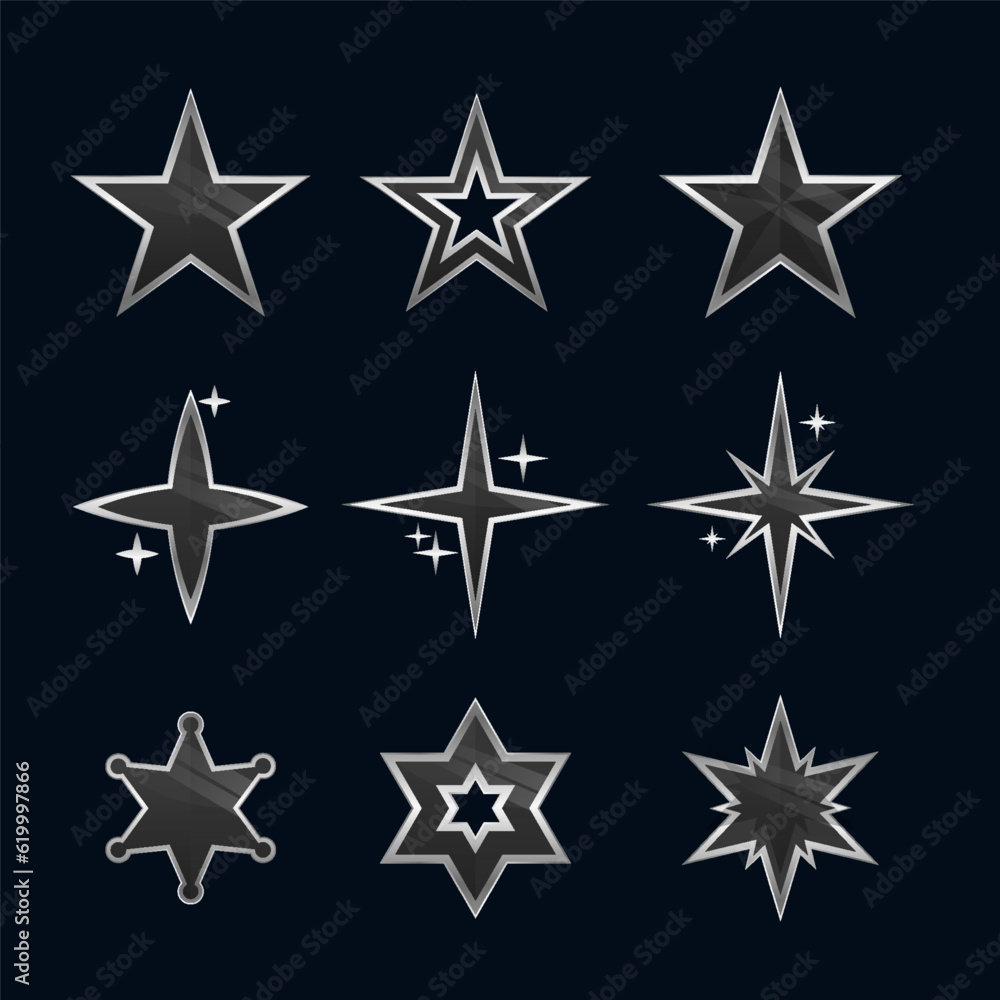 set of stars set of stars
