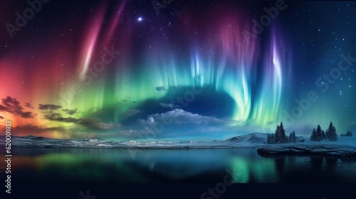 Showcase celestial phenomena that dazzle. Depict breathtaking solar flares, swirling wormholes, mesmerizing auroras, and colossal cosmic storms © Damian Sobczyk