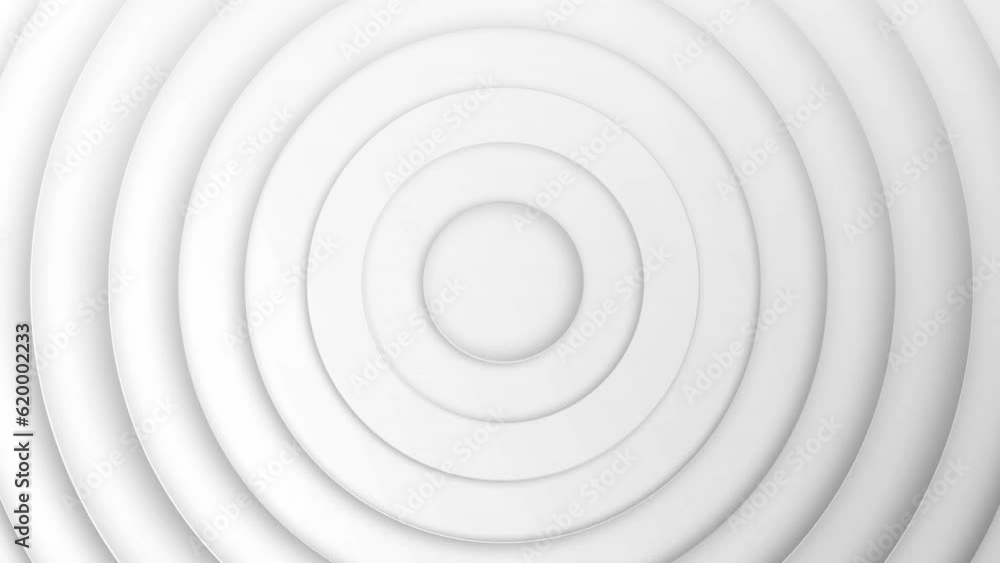 Animation of changing patterns with white circles and hexagons Animation of changing patterns with white circles and hexagons