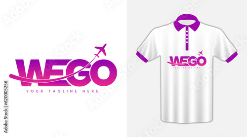 We go travel and tour vector, logo, design