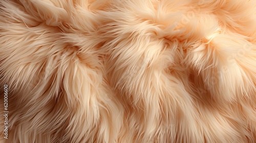 Texture of fur as background, closeup. Fur texture for design, Generative AI