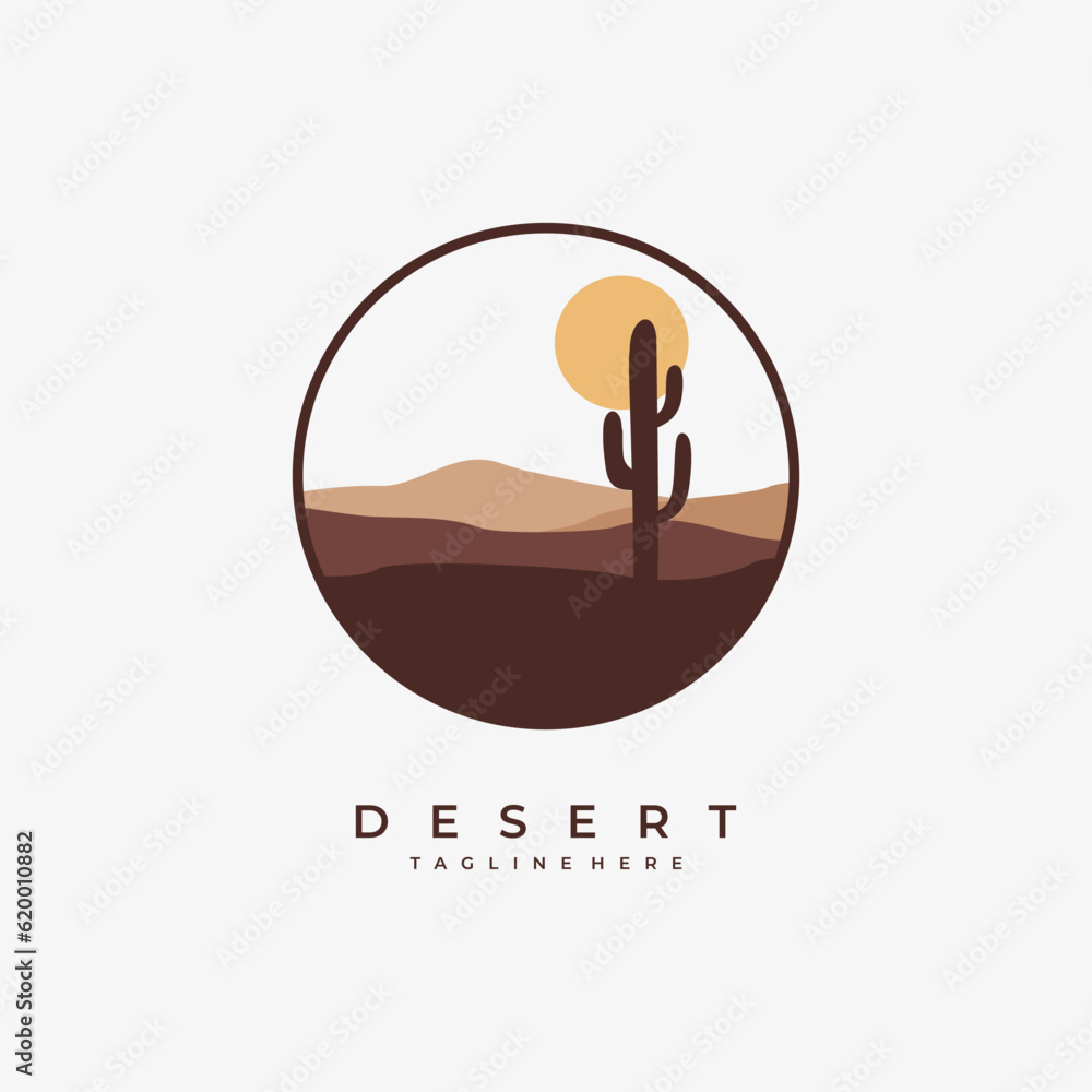 desert cactus camel vector template. sand dunes landscape graphic illustration. desert cactus camel vector template. sand dunes landscape graphic illustration.