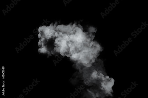 Smoke spreading on dark background ep51