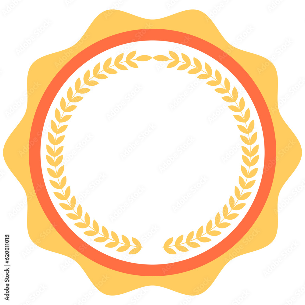 Badge and label shape vector illustration Badge and label shape vector illustration