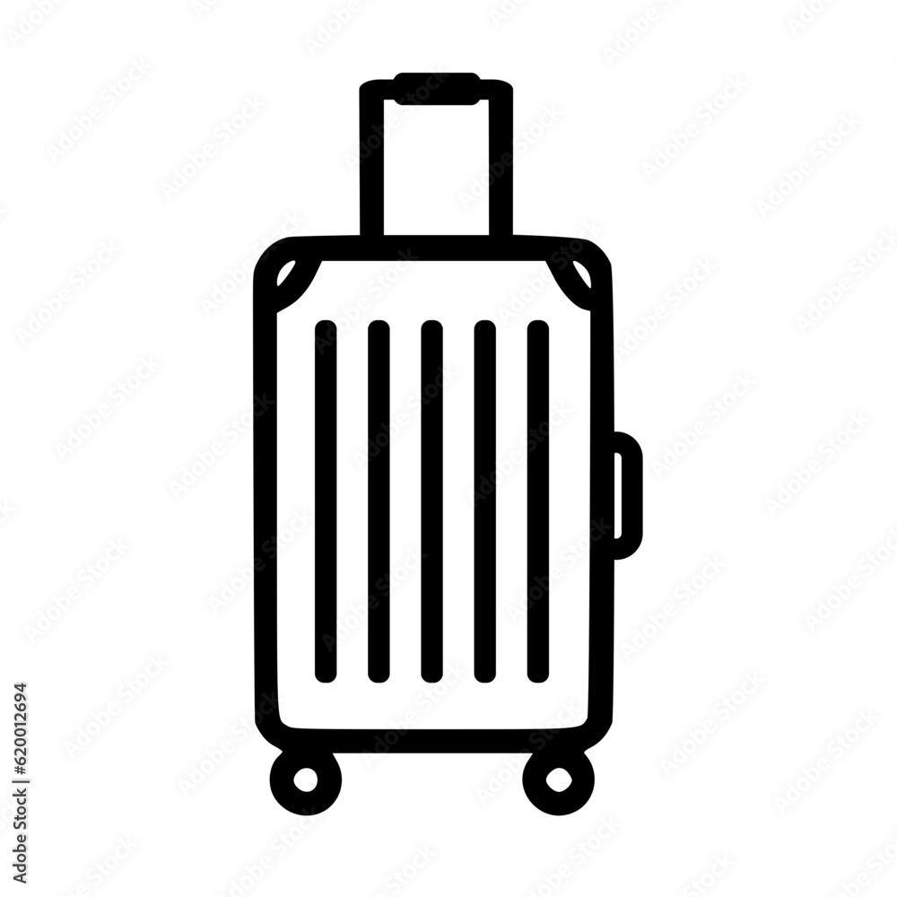 traveling suitcase icon traveling suitcase icon