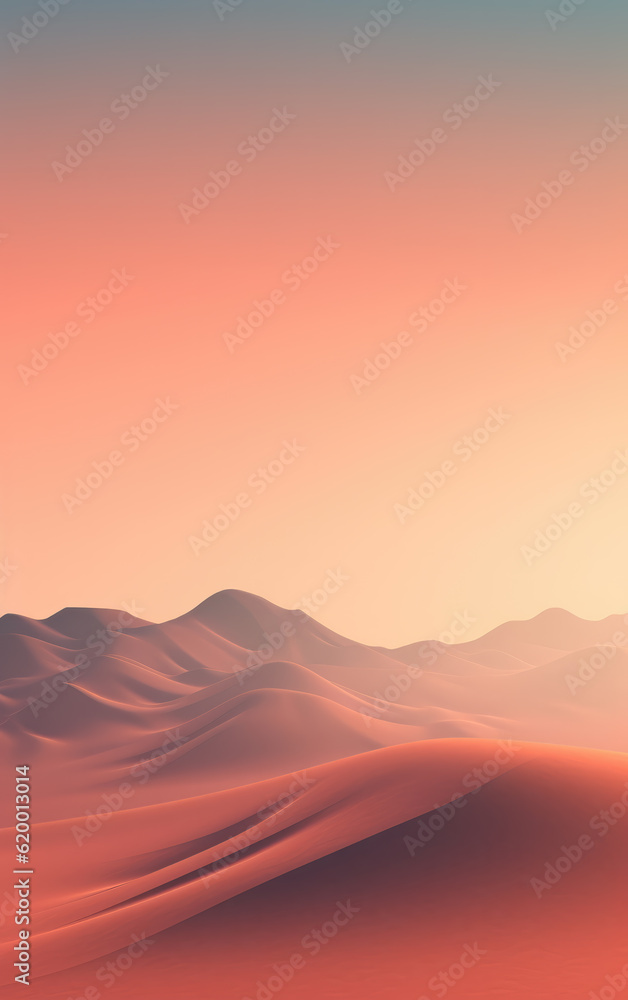 Obraz premium Beautiful Simple Landscape Abstract Background