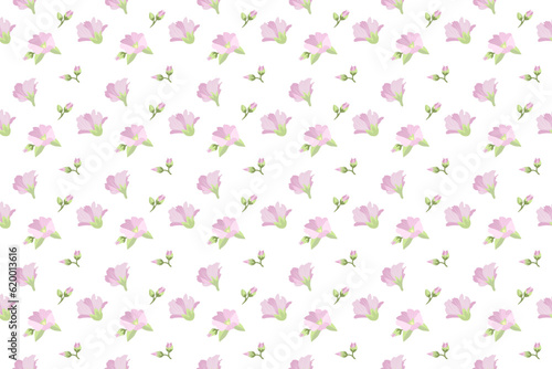 A tiny flower as seamless pattern ep09