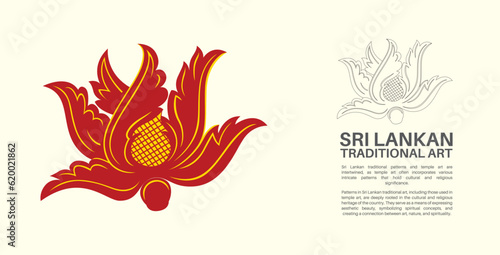 Sri Lankan Traditional illustration Art