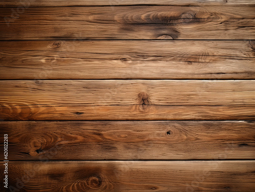 Wood Plank Background Generative AI