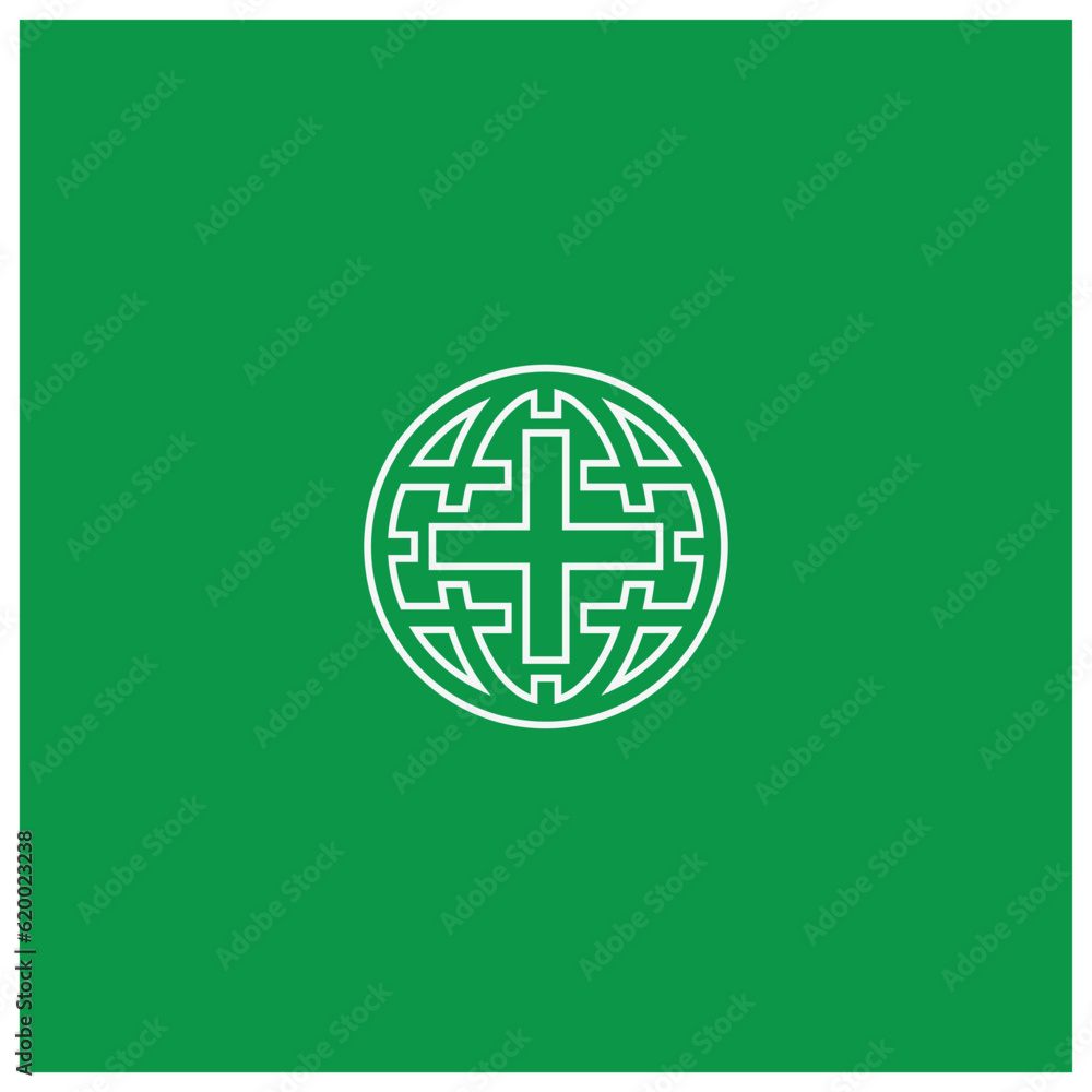 Health And Wellness Vector Logo Concept Design Health And Wellness Vector Logo Concept Design