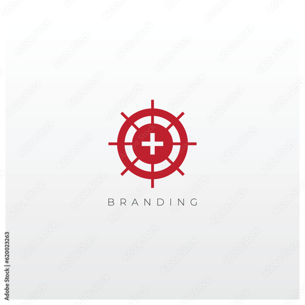 Health And Wellness Vector Logo Concept Design Health And Wellness Vector Logo Concept Design
