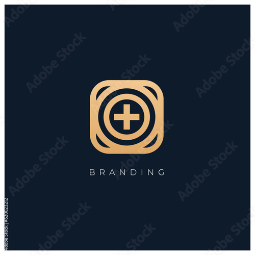 Health And Wellness Vector Logo Concept Design