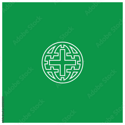 Health And Wellness Vector Logo Concept Design