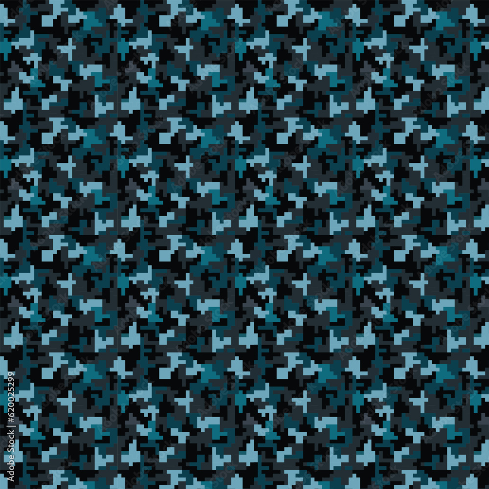 pixel camouflage military seamless pattern. pixel camouflage military seamless pattern.