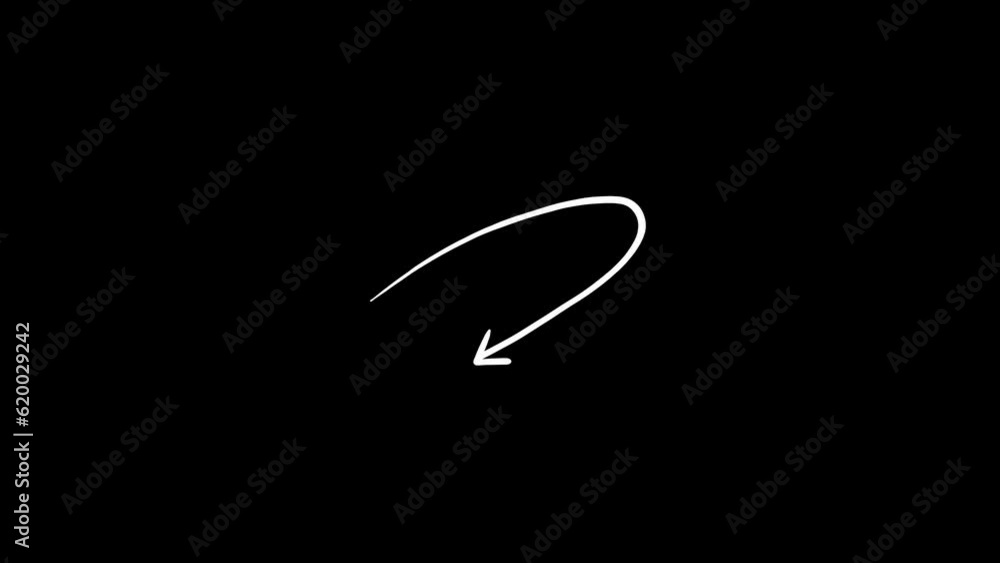 Animated Hand Drawn Doodle Arrows collection set Animated Hand Drawn Doodle Arrows collection set