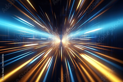 abstract futuristic background with pink blue glowing neon moving high speed wave lines and bokeh lights. Data transfer concept Fantastic wallpaper